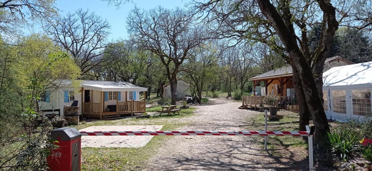 Camping Le Bel Air Mobil Home Le Figuier 6 Personnes Limogne-en-Quercy Exterior foto