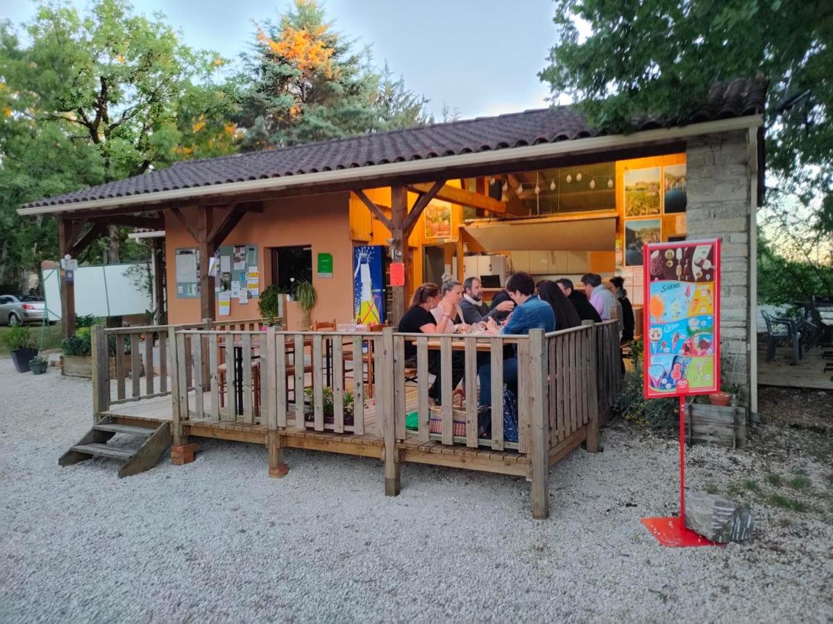 Camping Le Bel Air Mobil Home Le Figuier 6 Personnes Limogne-en-Quercy Exterior foto